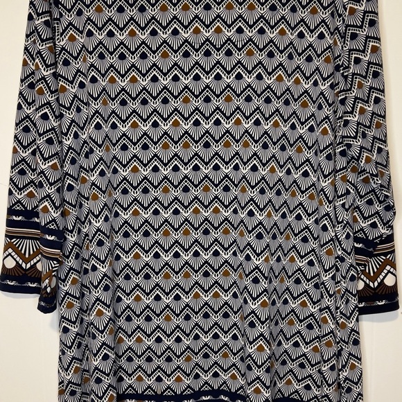 JM Collection Women’s 3/4 Sleeve Top 25 52125 - Picture 2 of 4